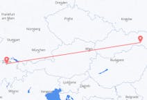 Flights from Zürich, Switzerland to Košice, Slovakia