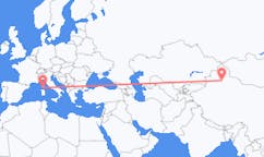 Flights from Ürümqi, China to Figari, France
