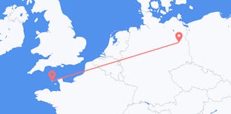 Flyreiser fra Guernsey til Tyskland