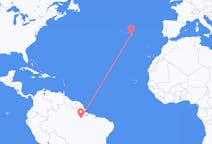 Vluchten van Altamira (ort i Mexiko, Chiapas, Huixtla), Brazilië naar Ponta Delgada, Portugal