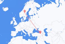 Flights from Erzurum, Turkey to Sveg, Sweden