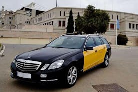Private Arrival Transfer from El Prat Airport to Central Barcelona