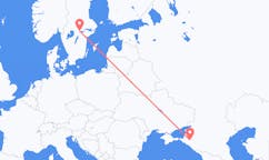 Flights from Krasnodar, Russia to Örebro, Sweden