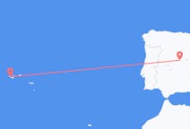 ตั๋วเครื่องบินจากเมืองHorta, Azoresไปยังเมืองมาดริด