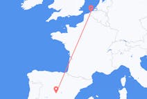 Flyg från Ostend till Madrid