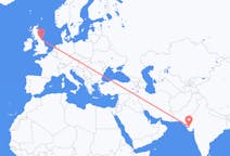 Flights from Kandla, India to Newcastle upon Tyne, the United Kingdom