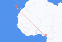 Loty z Malabo, Gwinea Równikowa do Santa Cruz De La Palma, Hiszpania
