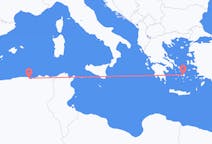 Flights from Béjaïa to Naxos