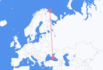 Flights from Murmansk, Russia to Samsun, Turkey
