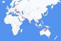 Loty z Alice Springs w Australii do Bukaresztu w Rumunii