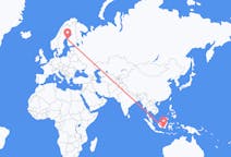 Flights from Banjarmasin, Indonesia to Vaasa, Finland