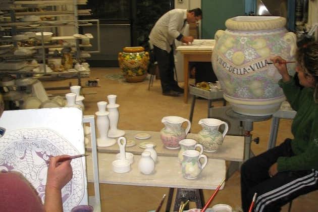 Private Tour to the Laboratory of Artistic Ceramics in Tuscany
