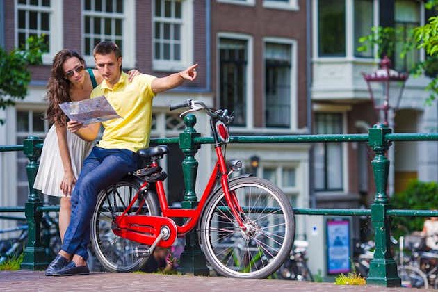 阿姆斯特丹老城、热门景点和自然的自行车之旅