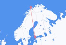 Fly fra Kardla til Tromsø