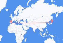Flyg från Sendai, Japan till Malaga, Spanien