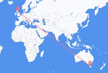 Flyreiser fra Devonport, Australia, til Edinburgh, Australia