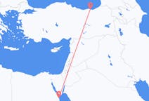 Flyreiser fra Hurghada, til Trabzon