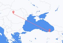 Flights from Trabzon to Cluj Napoca