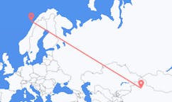 Flights from Ürümqi, China to Leknes, Norway