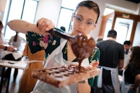 Belgisk chokolade værksted i Brugge