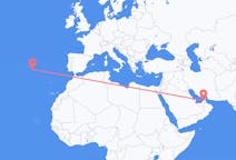 Flüge von Dubai, die Vereinigten Arabischen Emirate nach Ponta Delgada, Portugal