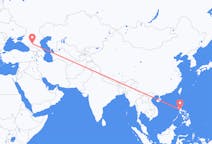 Flyg från Manila, Filippinerna till Mineralnye Vody, Ryssland