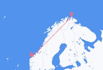 Loty z Mehamn, Norwegia do Ålesund, Norwegia