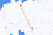 Vluchten van Osijek, Kroatië naar Berlijn, Duitsland