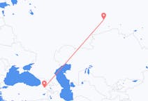 Flights from Tyumen, Russia to Kars, Turkey