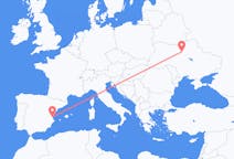 Flyg från Kiev, Ukraina till Valencia, Spanien