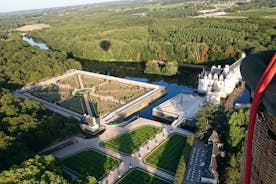 Kuumailmapallomatka Loiren laakson yli Amboisesta tai Chenonceausta