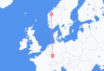 Flights from Sogndal to Strasbourg