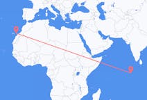 Flights from Gan, Maldives to Fuerteventura, Spain