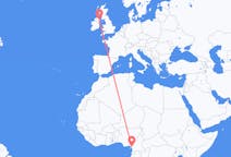 Flights from Douala, Cameroon to Belfast, Northern Ireland