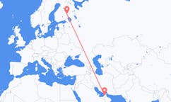 Flights from Dubai, United Arab Emirates to Joensuu, Finland