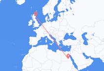 Flights from Aswan, Egypt to Aberdeen, the United Kingdom