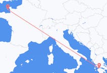 Flyreiser fra Patras, Hellas til Saint Helier, Jersey