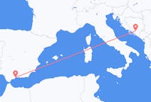 Flyg från Mostar till Malaga