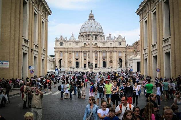 一日游高级罗马：梵蒂冈，斗兽场和论坛私人旅游，提供接送服务