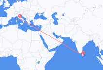出发地 斯里兰卡出发地 汉班托塔目的地 意大利罗马的航班