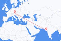 Flights from Rajkot, India to Salzburg, Austria
