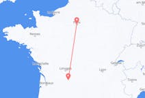 Flyrejser fra Brive-la-gaillarde, Frankrig til Paris, Frankrig
