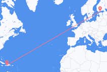 Flyreiser fra Port-au-Prince, til Helsingfors