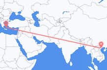 Flights from Haiphong to Santorini