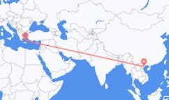 Flights from Haiphong to Santorini