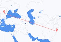 Flyreiser fra Lahore, til București