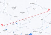 Flights from Dole, France to Ostrava, Czechia