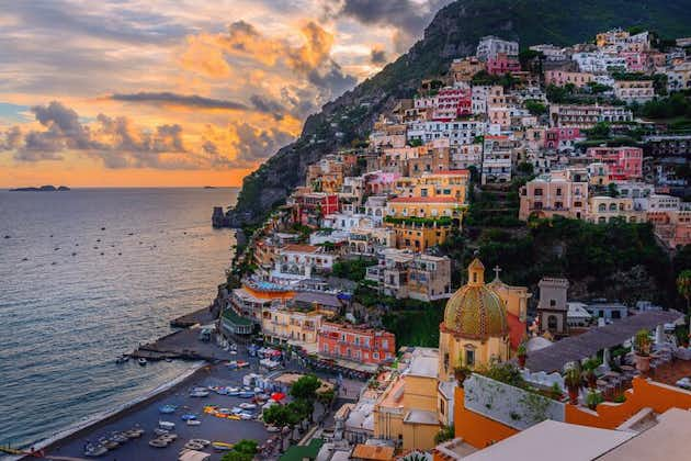 Tour al tramonto a Positano e Amalfi da Sorrento in auto