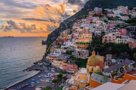 Excursion au coucher du soleil à Positano et Amalfi depuis Sorrente en voiture