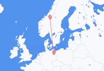 Flights from Røros, Norway to Berlin, Germany